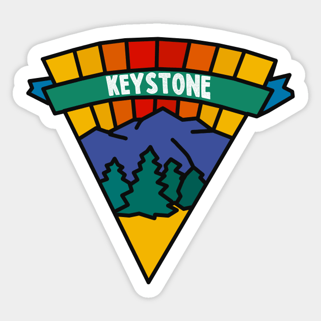 Keystone Colorado Decal Sticker by zsonn